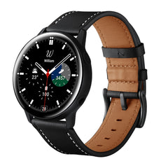 Leather Replacement Strap Watchband, For Samsung Galaxy Watch4 40mm/44mm