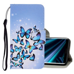 3D Colored Drawing Horizontal Flip PU Leather Case with Holder & Card Slots & Wallet, For Sony Xperia 20