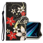 For Sony Xperia XZ3 / Red Flower