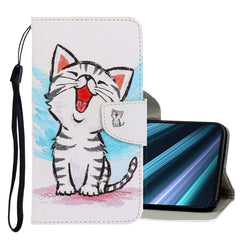 3D Colored Drawing Horizontal Flip PU Leather Case with Holder & Card Slots & Wallet, For Sony Xperia XZ4