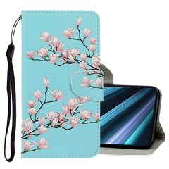 3D Colored Drawing Horizontal Flip PU Leather Case with Holder & Card Slots & Wallet, For Sony Xperia XZ4