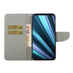 3D Colored Drawing Horizontal Flip PU Leather Case with Holder & Card Slots & Wallet, For Sony Xperia XZ5