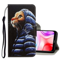 3D Colored Drawing Horizontal Flip PU Leather Case with Holder & Card Slots & Wallet, For Xiaomi Redmi 8