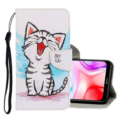 3D Colored Drawing Horizontal Flip PU Leather Case with Holder & Card Slots & Wallet, For Xiaomi Redmi 8