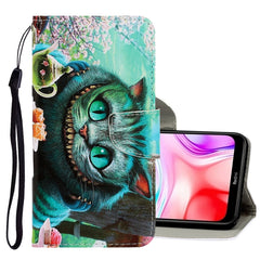 3D Colored Drawing Horizontal Flip PU Leather Case with Holder & Card Slots & Wallet, For Xiaomi Redmi 8