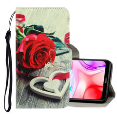 3D Colored Drawing Horizontal Flip PU Leather Case with Holder & Card Slots & Wallet, For Xiaomi Redmi 8