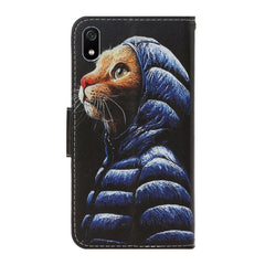 3D Colored Drawing Horizontal Flip PU Leather Case with Holder & Card Slots & Wallet, For Xiaomi Redmi 7A