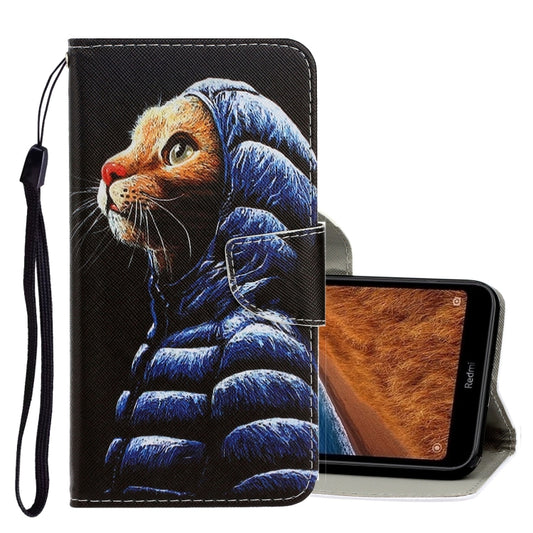 3D Colored Drawing Horizontal Flip PU Leather Case with Holder & Card Slots & Wallet, For Xiaomi Redmi 7A