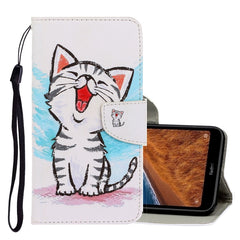 3D Colored Drawing Horizontal Flip PU Leather Case with Holder & Card Slots & Wallet, For Xiaomi Redmi 7A