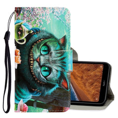 3D Colored Drawing Horizontal Flip PU Leather Case with Holder & Card Slots & Wallet, For Xiaomi Redmi 7A