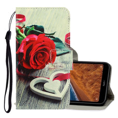 3D Colored Drawing Horizontal Flip PU Leather Case with Holder & Card Slots & Wallet, For Xiaomi Redmi 7A