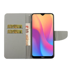 3D Colored Drawing Horizontal Flip PU Leather Case with Holder & Card Slots & Wallet