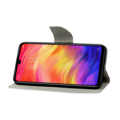 3D Colored Drawing Horizontal Flip PU Leather Case with Holder & Card Slots & Wallet, For Xiaomi Redmi Note 7