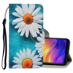 3D Colored Drawing Horizontal Flip PU Leather Case with Holder & Card Slots & Wallet, For Xiaomi Redmi Note 7