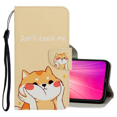 3D Colored Drawing Horizontal Flip PU Leather Case with Holder & Card Slots & Wallet, For Xiaomi Redmi Note 8