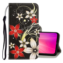 3D Colored Drawing Horizontal Flip PU Leather Case with Holder & Card Slots & Wallet, For Xiaomi Redmi Note 8