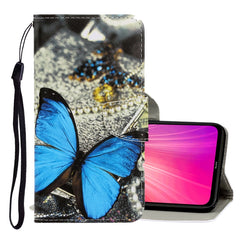 3D Colored Drawing Horizontal Flip PU Leather Case with Holder & Card Slots & Wallet, For Xiaomi Redmi Note 8