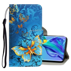 3D Colored Drawing Horizontal Flip PU Leather Case with Holder & Card Slots & Wallet, For Huawei Mate 30