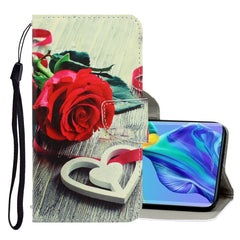 3D Colored Drawing Horizontal Flip PU Leather Case with Holder & Card Slots & Wallet, For Huawei Mate 30