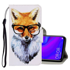 3D Colored Drawing Horizontal Flip PU Leather Case with Holder & Card Slots & Wallet, For Huawei Mate 30 Lite