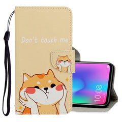 3D Colored Drawing Horizontal Flip PU Leather Case with Holder & Card Slots & Wallet, For Huawei Honor 10 Lite