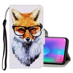 3D Colored Drawing Horizontal Flip PU Leather Case with Holder & Card Slots & Wallet, For Huawei Honor 10 Lite