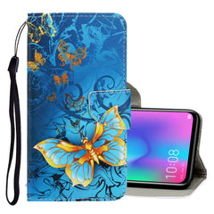 3D Colored Drawing Horizontal Flip PU Leather Case with Holder & Card Slots & Wallet, For Huawei Honor 10 Lite