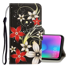 3D Colored Drawing Horizontal Flip PU Leather Case with Holder & Card Slots & Wallet, For Huawei Honor 10 Lite