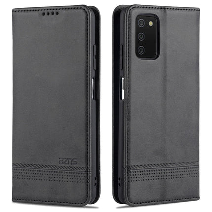 AZNS Magnetic Calf Texture Horizontal Flip Leather Case with Card Slots & Holder & Wallet, For Samsung Galaxy A03s 166mm