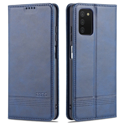 AZNS Magnetic Calf Texture Horizontal Flip Leather Case with Card Slots & Holder & Wallet, For Samsung Galaxy A03s 166mm