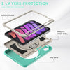 360 Degree Rotation PC + TPU Protective Case with Holder & Hand-strap, For iPad mini 6 / mini 2024