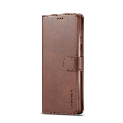 LC.IMEEKE Calf Texture Horizontal Flip Leather Case with Holder & Card Slots & Wallet, For Samsung Galaxy A03s 166mm
