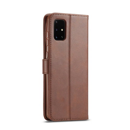 LC.IMEEKE Calf Texture Horizontal Flip Leather Case with Holder & Card Slots & Wallet, For Samsung Galaxy A03s 166mm