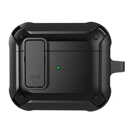 Wireless Earphones Shockproof Bumblebee Silicone Protective Case with Switch, For AirPods 3