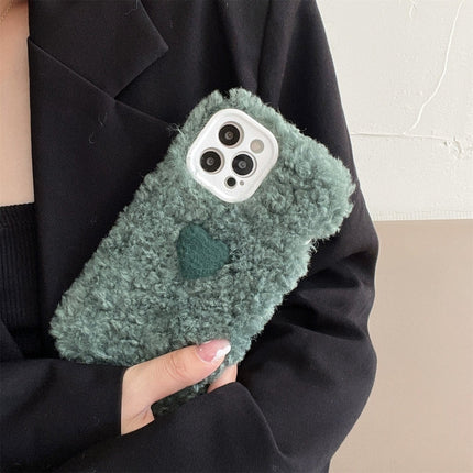 Plush Heart Soft Protective Case, For iPhone 11 Pro