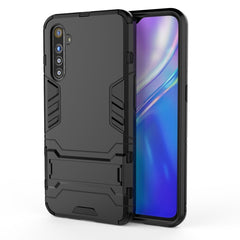 Shockproof PC + TPU Protective Case with Holder, For OnePlus 7T, For OPPO Realme XT & K5