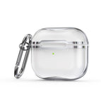 For AirPods 3 / Transparent + Silver