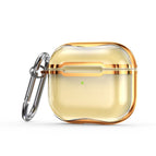 For AirPods 3 / Transparent Gold + Gold