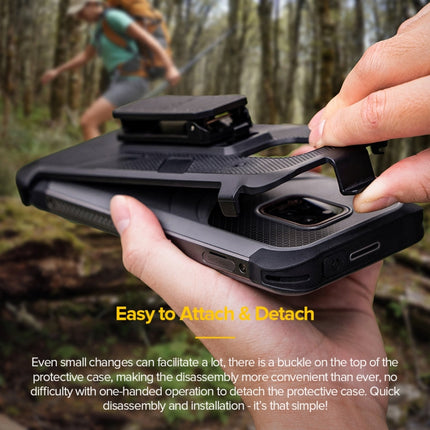 Ulefone Multifunctional TPU + PC Protective Case with Back Clip & Carabiner, For Ulefone Power Armor 14