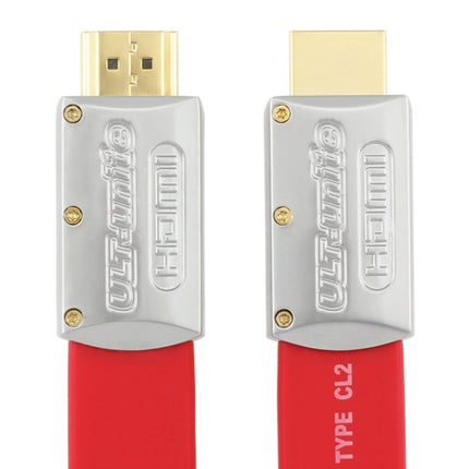 ULT-unite 4K Ultra HD Gold-plated HDMI to HDMI Flat Cable, 1m, 1.5m, 2m, 3m, 5m, 6m, 8m, 10m, 12m, 15m, 16m, 17m, 18m, 20m