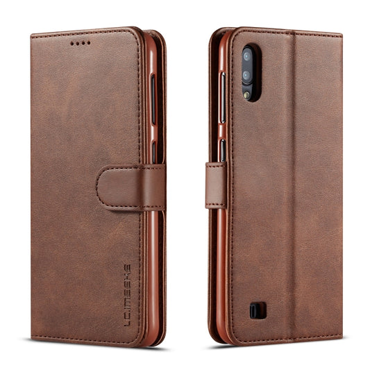 LC.IMEEKE Calf Texture Horizontal Flip Leather Case, with Holder & Card Slots & Wallet, For Galaxy A10 / M10, For Galaxy A20 / A30, For Galaxy A20e, For Galaxy A50