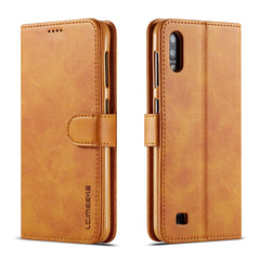 LC.IMEEKE Calf Texture Horizontal Flip Leather Case, with Holder & Card Slots & Wallet, For Galaxy A10 / M10, For Galaxy A20 / A30, For Galaxy A20e, For Galaxy A50