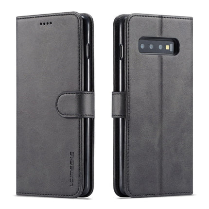 LC.IMEEKE Calf Texture Horizontal Flip Leather Case, with Holder & Card Slots & Wallet, For Galaxy Note 10 Plus, For Galaxy S10, For Galaxy S10 Plus, For Galaxy S10e