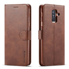 For Galaxy A6 Plus (2018) / Brown