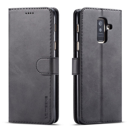 LC.IMEEKE Calf Texture Horizontal Flip Leather Case, with Holder & Card Slots & Wallet, For Galaxy A6 Plus (2018)