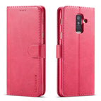 For Galaxy A6 Plus (2018) / Rose Red