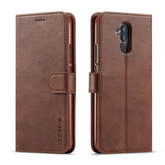 LC.IMEEKE Calf Texture Horizontal Flip Leather Case, with Holder & Card Slots & Wallet, For Huawei Mate 20, For Huawei Mate 20 Pro, For Huawei Mate 10 Lite / Maimang 6, For Huawei Mate 20 Lite / Maimang 7, For Huawei P10 Lite