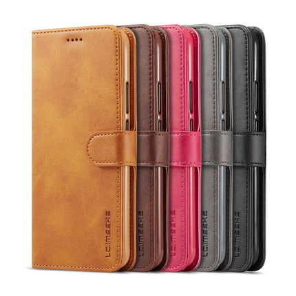 LC.IMEEKE Calf Texture Horizontal Flip Leather Case, with Holder & Card Slots & Wallet, For Huawei Mate 20 Lite / Maimang 7