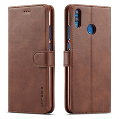 LC.IMEEKE Calf Texture Horizontal Flip Leather Case, with Holder & Card Slots & Wallet, For Huawei P20, For Huawei Y9 (2019) / Enjoy 9 Plus, For Huawei P smart /Enjoy 7S, For Huawei P20 Lite / Nova 3e, For Huawei P20 Pro, For Huawei P Smart Plus (2019)