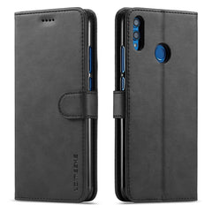 LC.IMEEKE Calf Texture Horizontal Flip Leather Case, with Holder & Card Slots & Wallet, For Huawei P20, For Huawei Y9 (2019) / Enjoy 9 Plus, For Huawei P smart /Enjoy 7S, For Huawei P20 Lite / Nova 3e, For Huawei P20 Pro, For Huawei P Smart Plus (2019)